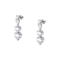 Orecchini Chiara Ferragni Donna DIAMOND HEART in Lega metallica Zirconia J19AUV27 - J19AUV27